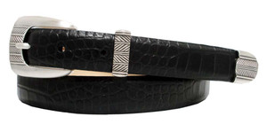 8119 Antique Engraved Buckle Genuine Full-Grain Cowhide Leather Dress Belt 1"(25mm) Wide 8119 Antique Engraved Buckle Genuine Full-Grain Cowhide Leather Dress Belt 1"(25mm) Wide