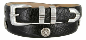 3079 Genuine Full-Grain Cowhide Leather Designer Dress Golf Conchos Belt 1-1/8"(30mm) Wide 3079 Genuine Full-Grain Cowhide Leather Designer Dress Golf Conchos Belt 1-1/8"(30mm) Wide