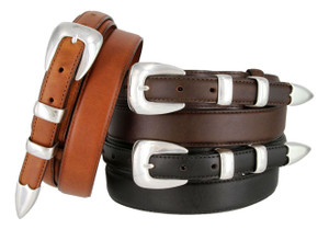 5354 Antique Smooth Buckle Western Oil Tanned Genuine Leather Ranger Style Belt (19/35) 5354 Antique Smooth Buckle Western Oil Tanned Genuine Leather Ranger Style Belt (19/35)