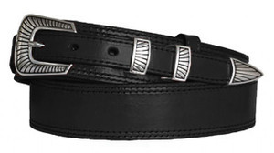 4515 Traditional Ranger Style Smooth Full Grain Leather Belt (19/38) 4515 Traditional Ranger Style Smooth Full Grain Leather Belt (19/38)