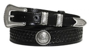 4516 Western Floral Rope Basket-Weave Genuine Full Grain Leather Belt (19/38) Ranger 4516 Western Floral Rope Basket-Weave Genuine Full Grain Leather Belt (19/38) Ranger