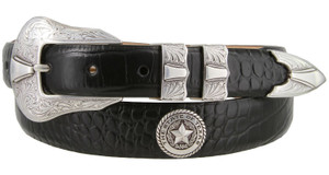 2060 Western Texas Seal Silver Golf Genuine Full-Grain Cowhide Leather Dress Belt (24/29) Taper 2060 Western Texas Seal Silver Golf Genuine Full-Grain Cowhide Leather Dress Belt (24/29) Taper