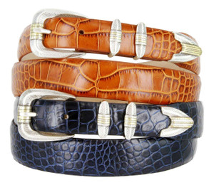 8202G Genuine Full-Grain Cowhide Leather Designer Golf Dress Belt (24/29) Taper 8202G Genuine Full-Grain Cowhide Leather Designer Golf Dress Belt (24/29) Taper