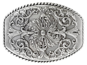 HA0016 LASRP Antique Silver Floral Engraved Ornate Western Design Belt Buckle Fits 1-1/2"(38mm) Belt HA0016 LASRP Antique Silver Floral Engraved Ornate Western Design Belt Buckle Fits 1-1/2"(38mm) Belt