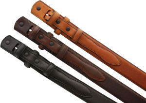 5547500 Oil-Tanned Genuine Leather Ranger Belt Strap 1-3/8" (35mm) Billet 3/4"(19mm) Wide 5547500 Oil-Tanned Genuine Leather Ranger Belt Strap 1-3/8" (35mm) Billet 3/4"(19mm) Wide