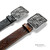 3342 Western Rhinestone Buckle Belt Genuine Full Grain Floral Engraved Tooled Leather Belt 1-1/2"(38mm) Wide