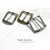 CX160/38 Single Prong Metal Belt Buckle Replacement buckle for belt fits 1-1/2"(38mm) Belt Strap CX160/38 Single Prong Metal Belt Buckle Replacement buckle for belt fits 1-1/2"(38mm) Belt Strap
