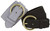 2437 Women's Suede Leather Casual Dress Belt 1-1/2" (38MM) Wide