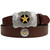 6750 Texas Star Conchos Belt Genuine Full Grain Leather Western Belt 1-3/8"(35mm) Wide 6750 Texas Star Conchos Belt Genuine Full Grain Leather Western Belt 1-3/8"(35mm) Wide