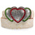 Rhinestone Western Silver Triple Hearts Ladies Cowgirl Floral Engraved Casual Jean Belt 1-1/2"(38mm) Wide Rhinestone Western Silver Triple Hearts Ladies Cowgirl Floral Engraved Casual Jean Belt 1-1/2"(38mm) Wide