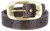 3819 Western Floral Embossed Leather Belt 1-1/2"(38mm) Wide