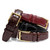 Men's Gold Buckle Genuine Leather Alligator Embossed Dress Belt 1-3/8"(35mm) Wide Men's Gold Buckle Genuine Leather Alligator Embossed Dress Belt 1-3/8"(35mm) Wide