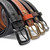 Utility Uniform Work Belt Basketweave One Piece Full Grain Cowhide Leather Belt 1-1/2"(38mm) Wide