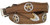 Texas Star Bronco Rider Conchos Crazy Horse Scalloped Genuine Leather Western Belt 1"(25mm) Wide Texas Star Bronco Rider Conchos Crazy Horse Scalloped Genuine Leather Western Belt 1"(25mm) Wide