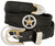Texas Star Bronco Rider Conchos Crazy Horse Scalloped Genuine Leather Western Belt 1"(25mm) Wide Texas Star Bronco Rider Conchos Crazy Horse Scalloped Genuine Leather Western Belt 1"(25mm) Wide