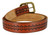 3877 Antique Bass Buckle Vintage Embossed Full Grain Leather Belt 1-1/2"(38mm) Wide 3877 Antique Bass Buckle Vintage Embossed Full Grain Leather Belt 1-1/2"(38mm) Wide