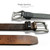 3854  Feathered Vintage Leather Roller Buckle Belt - 1 1/2" (38MM) Wide 3854  Feathered Vintage Leather Roller Buckle Belt - 1 1/2" (38MM) Wide