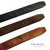 3854  Feathered Vintage Leather Roller Buckle Belt - 1 1/2" (38MM) Wide 3854  Feathered Vintage Leather Roller Buckle Belt - 1 1/2" (38MM) Wide