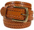 10561 Hand-Braided Genuine Full Grain Leather Casual Jean Belt 1-1/2"(38mm) Wide