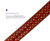 35116 Rhinestone Belt Fashion Western Bling Crystal Genuine Leather Belt 1-3/8"(35mm) Wide