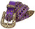35116 Rhinestone Belt Fashion Western Bling Crystal Genuine Leather Belt 1-3/8"(35mm) Wide
