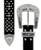 50116 Rhinestone Belt Fashion Western Bling Crystal Genuine Leather Belt 1-1/2"(38mm) Wide