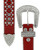 50158 Rhinestone Belt Fashion Western Bling Crystal Genuine Leather Belt 1-1/2"(38mm) Wide