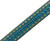 50158 Rhinestone Belt Fashion Western Bling Crystal Genuine Leather Belt 1-1/2"(38mm) Wide