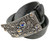 1312 Austrian Crystal Adorned Buckle Full Grain Tooled Leather Belt 1-1/2"(38mm) Wide 1312 Austrian Crystal Adorned Buckle Full Grain Tooled Leather Belt 1-1/2"(38mm) Wide