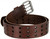 2000 Roller Punk Three Hole Genuine Full Grain One Piece Leather Casual Jean Belt 1-3/4"(45mm) Wide 2000 Roller Punk Three Hole Genuine Full Grain One Piece Leather Casual Jean Belt 1-3/4"(45mm) Wide