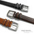 3290 Genuine Leather Casual Dress Belt 1-3/8"(35mm) Wide