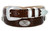 1035 Genuine Full-Grain Cowhide Leather Designer Dress Golf Conchos Belt (24/29) Taper 1035 Genuine Full-Grain Cowhide Leather Designer Dress Golf Conchos Belt (24/29) Taper