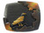 HA2343 Vintage Antique Black Gold Crow Engraved 3D Belt Buckle HA2343 Vintage Antique Black Gold Crow Engraved 3D Belt Buckle