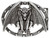 HA1751 Unique Buckle Antique Vampire Bat Buckle Fits 1-1/2" (38 mm) wide Belt HA1751 Unique Buckle Antique Vampire Bat Buckle Fits 1-1/2" (38 mm) wide Belt