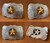 H8459 Texas Ranger Star Gold and sterling silver engraved Western Belt Buckle H8459 Texas Ranger Star Gold and sterling silver engraved Western Belt Buckle