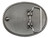 H8136S Western Antique Silver Floral Engraved Pattern Rope Edged Belt Buckle H8136S Western Antique Silver Floral Engraved Pattern Rope Edged Belt Buckle