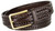 BL041 Directional Basketweave Woven Genuine Dress Leather Belt