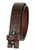 4337 Crocodile Embossed One Piece Full Leather Belt Strap with Snaps on  1-3/8"(35mm) Wide