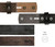 BS040 Replacement Belt Genuine Full Grain Leather Belt Strap with Snaps on 1-1/2"(38mm) wide