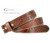 BS118 Genuine Full Grain Western Floral Engraved Tooled Leather Belt Strap with Snaps on 1-1/2"(38mm) Wide BS118 Genuine Full Grain Western Floral Engraved Tooled Leather Belt Strap with Snaps on 1-1/2"(38mm) Wide