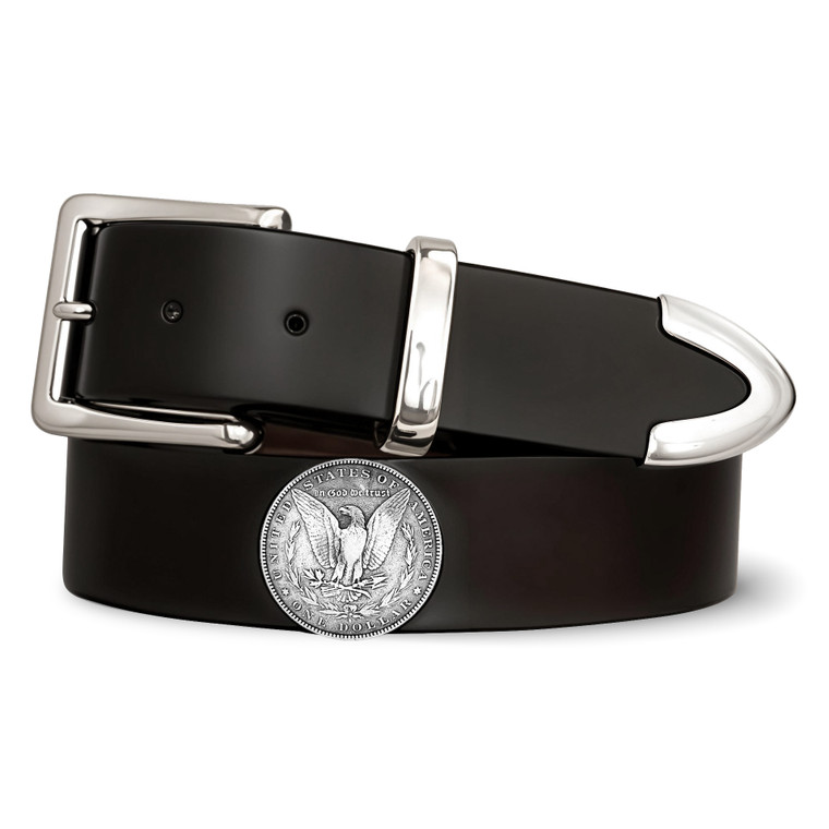 3502 Morgan Silver Eagle Full Grain Casual Leather Belt 1-1/2"(38mm) Wide 3502 Morgan Silver Eagle Full Grain Casual Leather Belt 1-1/2"(38mm) Wide