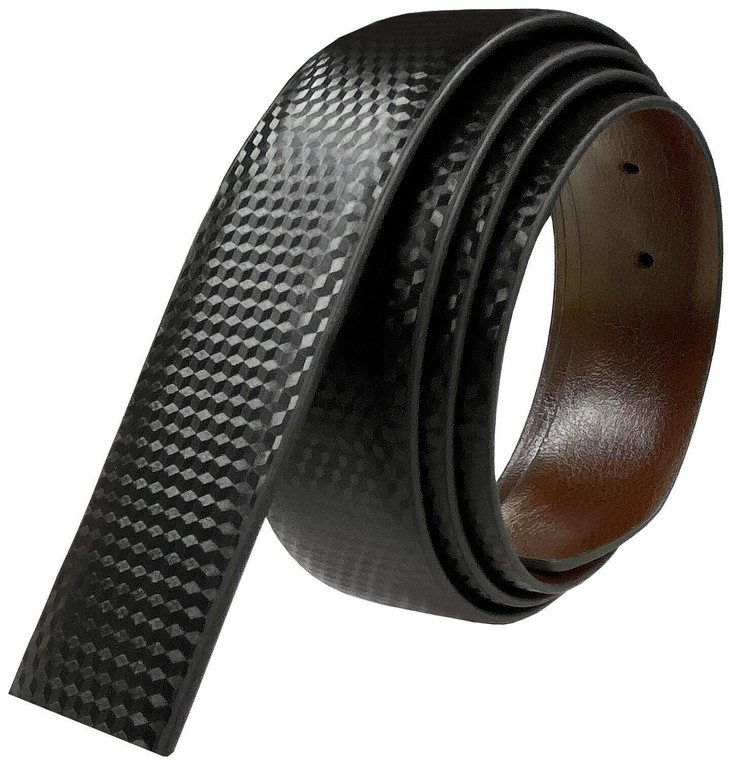 160503 Reversible Belt Strap Replacement Genuine Leather Dress Belt Strap, 1-3/8" (35mm) Wide