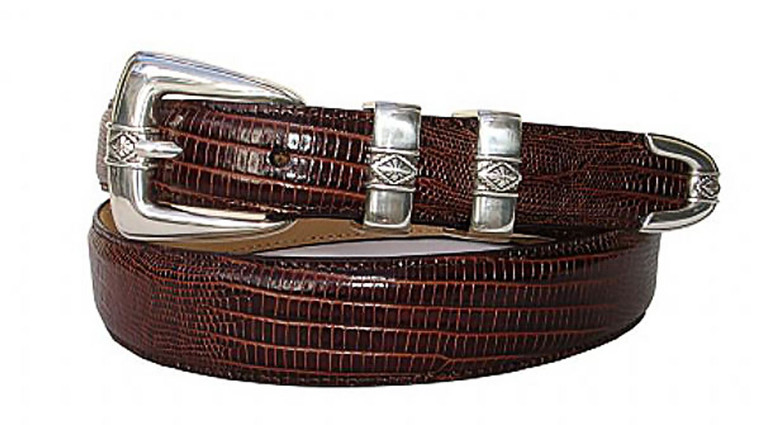 2086 Western Italian Calfskin Leather Designer Dress Belt (24/29) Taper
