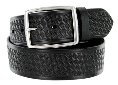 20152 Men's Genuine Leather Braided Woven Casual Dress Belt 1-3/8