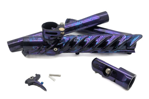 ETHA 3 & 3M RIPPER 3 BODY KIT Polished Shockwave Purple