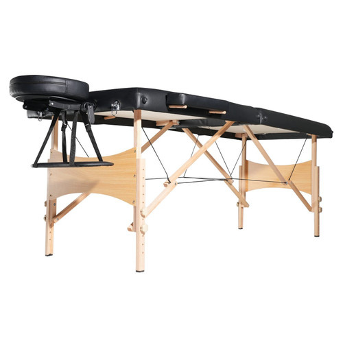 Portable Massage Table 28" W, 2 Folding Lightweight Massage Table, 8-Level Height Adjustable Salon  E415-BXSAMCZXCGK5DI0AWV0