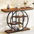 Modern Industrial 41-inch Long Narrow Entryway Foyer Console Table with Shelves Q280-RBFCTSE1395862