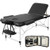 Black Extra Wide Adjustable Portable Massage Tattoo Folding Table Q280-EWFA1322