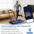 3-in-1 3HP Folding Treadmill with Smart Apps Remote Control and Speakers-Navy - Color: Navy D681-SP38206US-NY