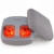 Shiatsu Foot Massager with 3-Level Deep Kneading and Air Compression-Gray - Color: Gray D681-JS10042US-GR